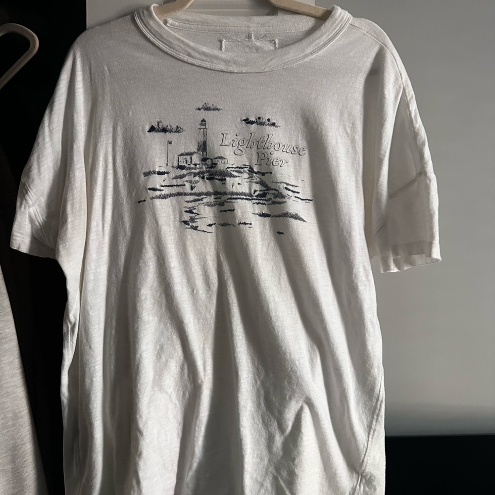 Lighthouse Pier Graphic Tee